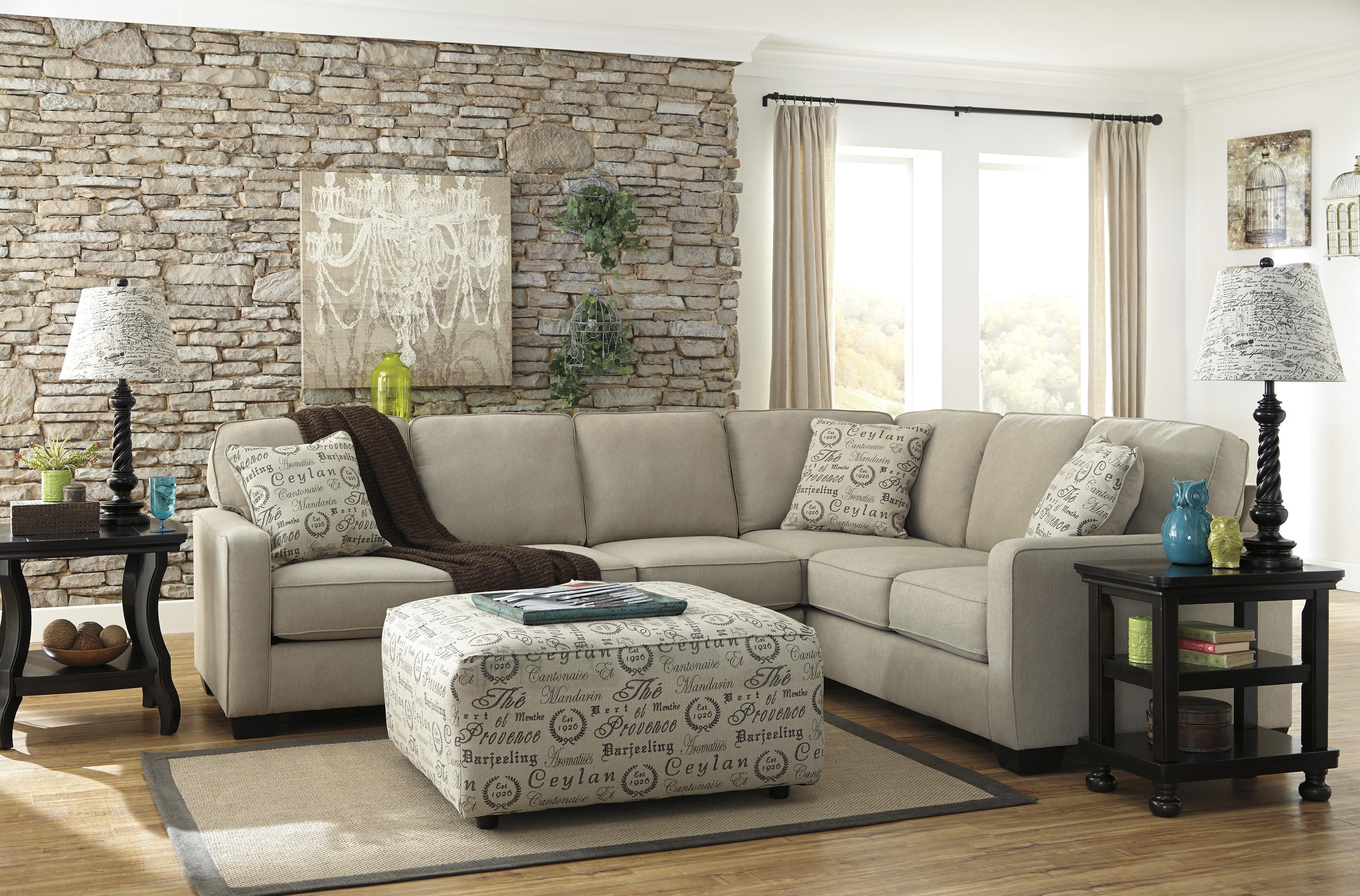 Signature Design by Ashley Alenya Quartz 3Piece Sectional with Left